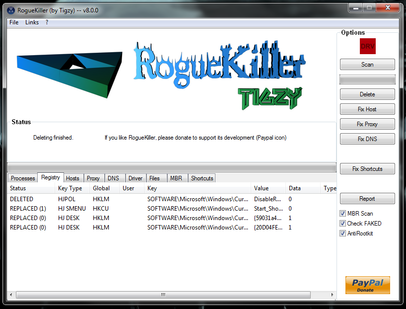 Roguekiller Anti-malware Licence